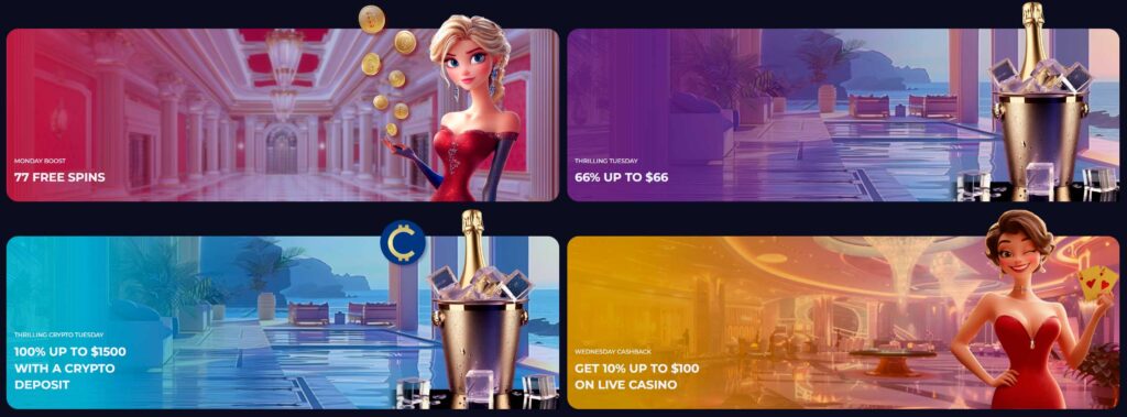 Lucky Friends Casino bonus